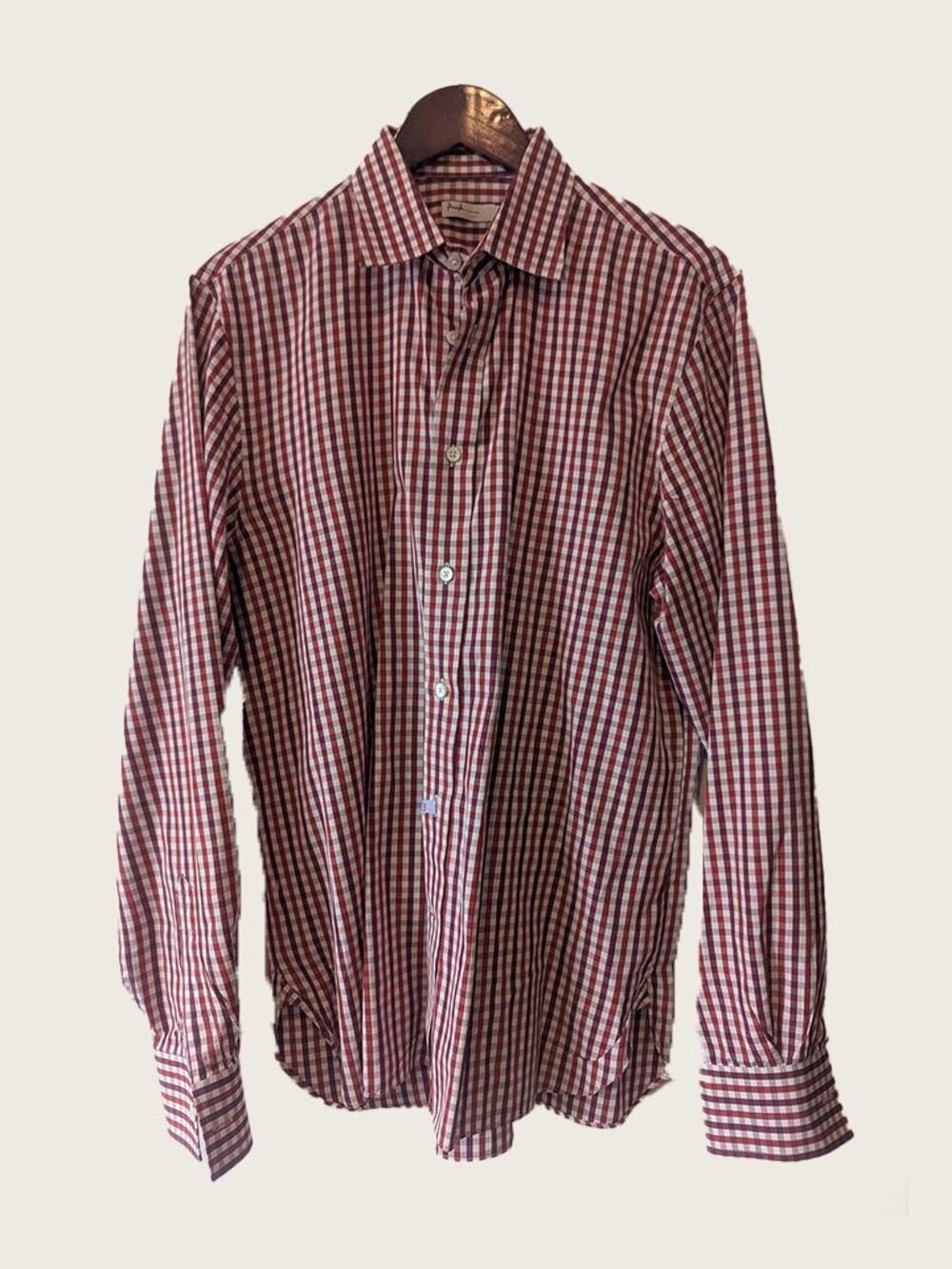 PRINGLE OF SCOTLAND - Classic check shirt - Sz 16.5